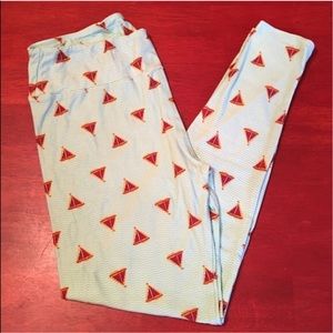 Sailboat Leggings TC Unicorn Lularoe Tall Curvy TC
